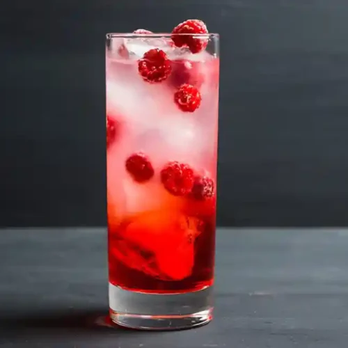 Cocktail Raspberry Collins