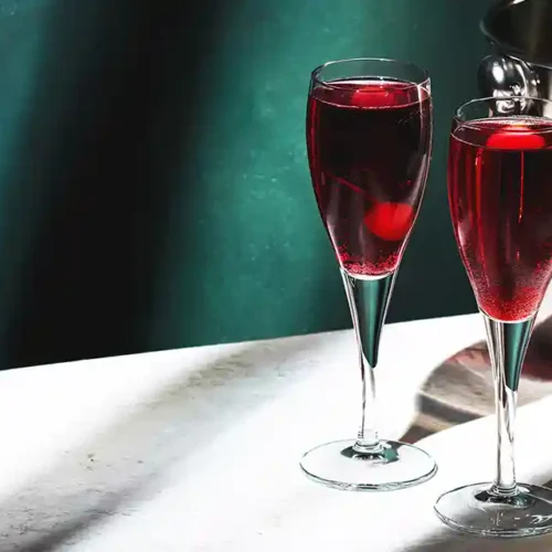 Cocktail kir royal