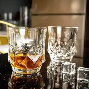 4 verre cristal Old Fashioned 33 cl