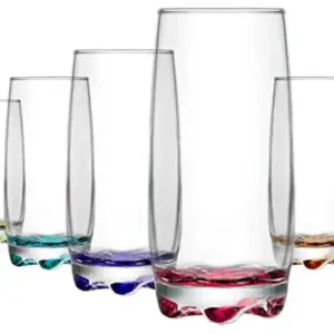 Lot de 6 verres Highball multicolore