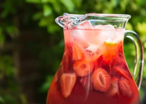 limonade a la fraise