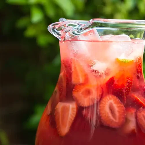 limonade a la fraise